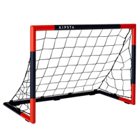 Kipster SG 500 Size 5 Football Goal - Navy/Vermilion Red 3 x 2 ft