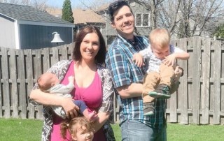 Janet McKay and her family