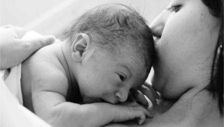 Mother and Newborn child