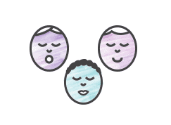 baby diversity illustration