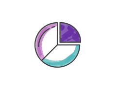 pie chart illustration